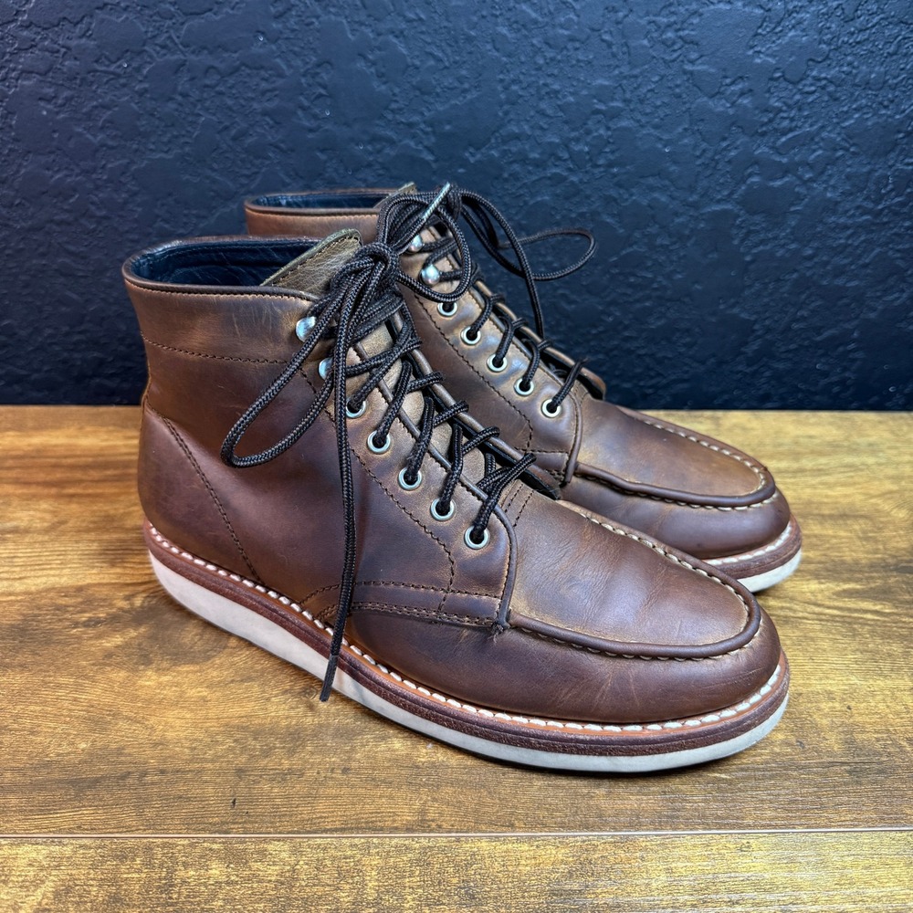 Thursday Diplomat Arizona Adobe‎ Leather Moc Toe Boot Mens Size 7 US